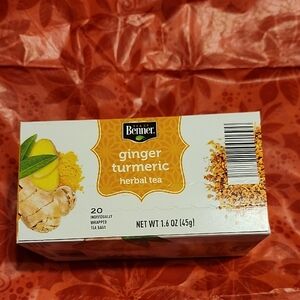 ⭐️Benner Ginger Turmeric Herbal Tea